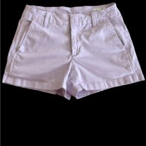 GAP Lilac Chino Short with Cuffed Hem